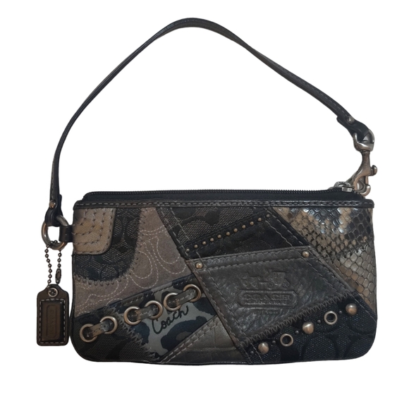 Coach Bags Coach Zoe Patchwork Wristlet Poshmark